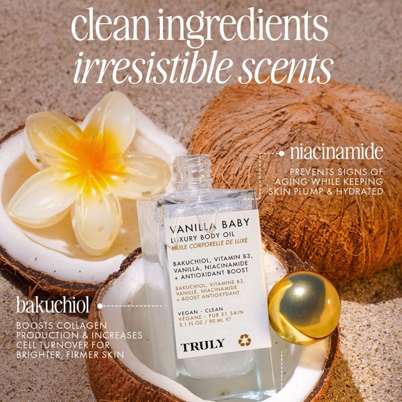 💖🆕💖 Truly Vanilla Baby Luxury Body Oils x 2 - Picture 4 of 8